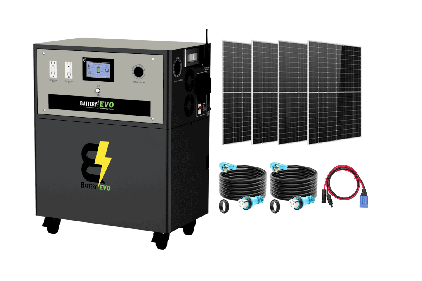 WALRUS G3 12K INV. 22 kWh with Solar Accessories KIT