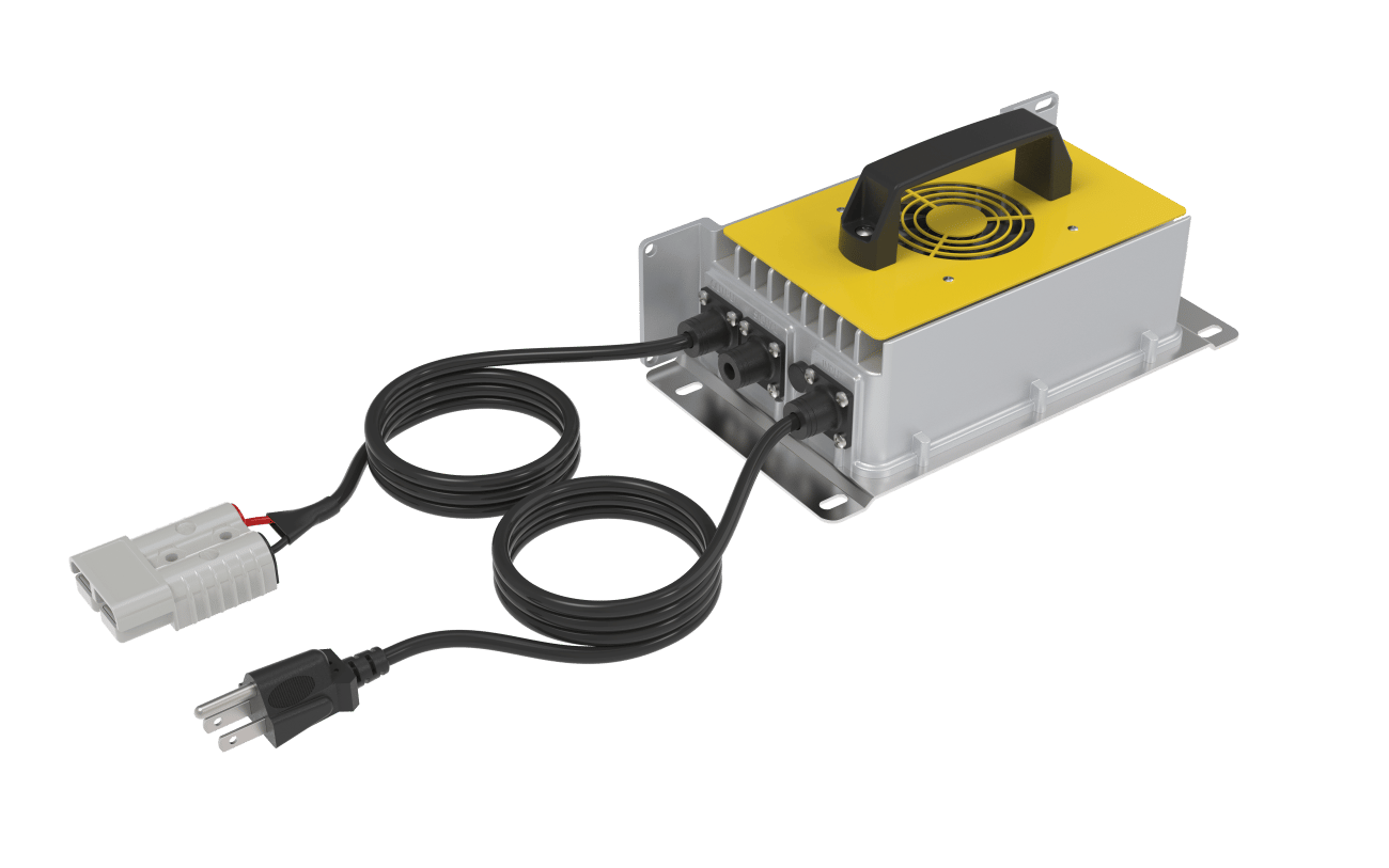 100.8V DC  - 110/220V AC - 12A IP65 Lithium Charger