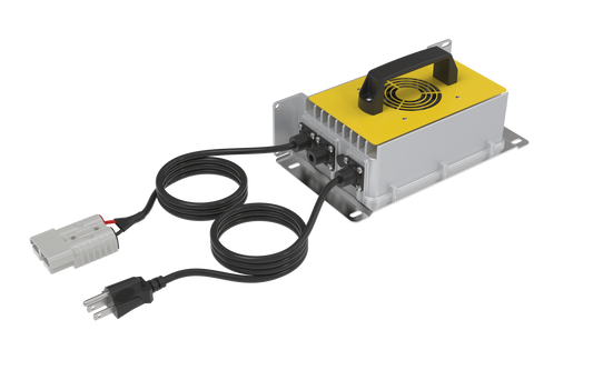 100.8V DC  - 110/220V AC - 12A IP65 Lithium Charger