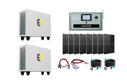 48V RHINO 4 2x with INVERTER and Solar Accessories Kit