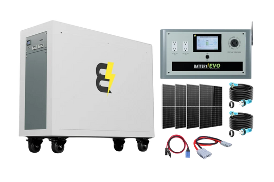 48V RHINO 4 with INVERTER and Solar Accessories Kit