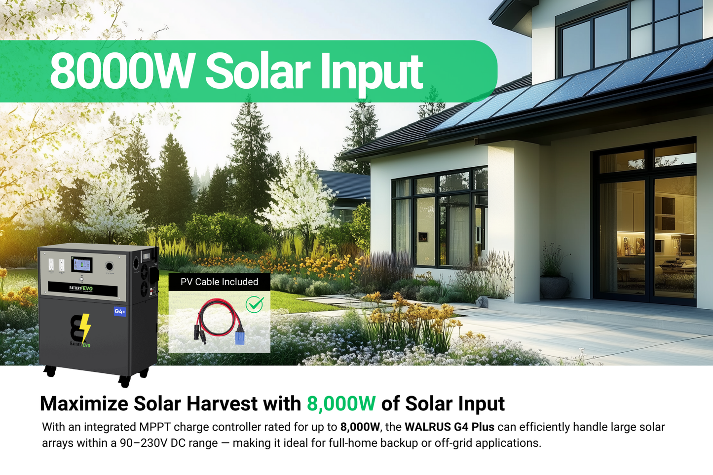 WALRUS G4 Plus 16.5K INV. 23 kWh AC110/220V 96N
