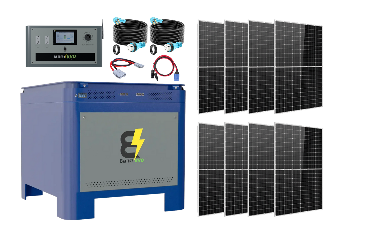 WALRUS PACIFIC 12K INV. 62 kWh with Solar Accessories KIT